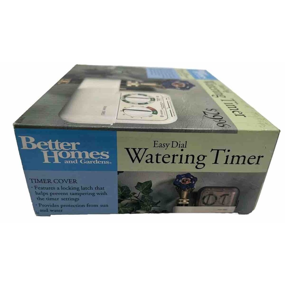 Watering Timer Easy Dial Watering 10 Interval Options Better Homes & Garden